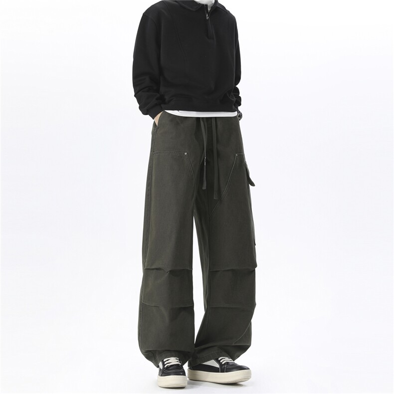 现货春季微收口直筒裤长裤休闲裤A014-DY26007-特P45，男装休闲裤，电商A014