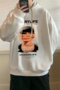 纯棉连帽卫衣男大码运动帽衫2024秋冬外套 WY2213-P35 加绒款-P40图片