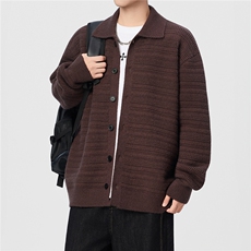 毛衣男士复古潮牌秋冬宽松青年时尚保暖针织打底衫M813-P73，男装T恤，星座1105-3
