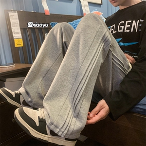 XZ616 秋季新款卫裤折皱设计感休闲裤 TY953 M-5XL P45控58图片