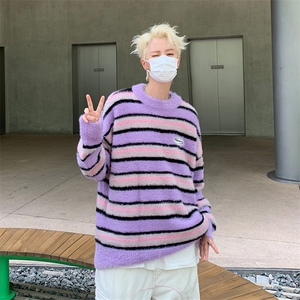 秋复古卫衣男潮牌街头宽松百搭情侣休闲外套图片