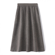 2025年秋季碎玉针半群时尚百搭通勤简约休闲,女装半身裙,锦驼羊绒,财富天地 2025年秋季碎玉针半群时尚百搭通勤简约休闲,女装半身裙,锦驼羊绒,财富天地