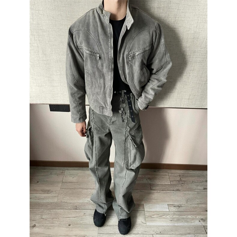 【有货】cleanfit短款哈灵顿外套男美式重工工装夹克JK04CC-特P78图片
