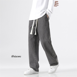 跑量 现货牛仔裤男直筒B342-K7002-P35控58图片