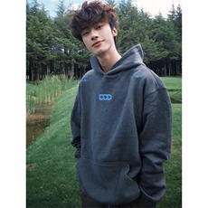 秋冬季新款复古休闲多色小情侣连帽卫衣宽松男女WY3093，男装卫衣，星座208-5
