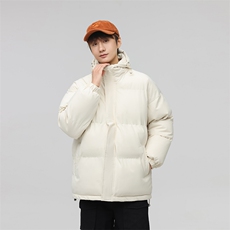 现货抖音得物可供视频三防加厚羽绒连帽棉衣外套情侣棉服WM1277，男装棉衣，电商A486