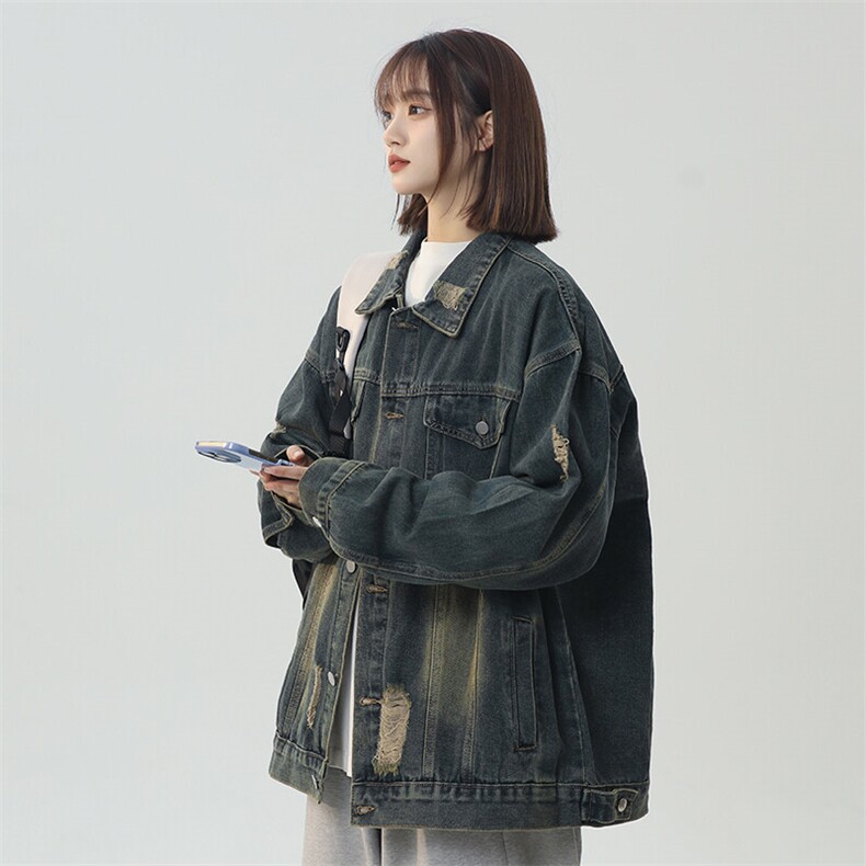 《现货主推》女装类目男女中性牛仔外套GXX03-P80控118,女装短外套,电商C303A