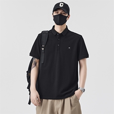 男士短袖T恤夏季时尚百搭休闲运动翻领半袖上衣PL9003-P63控105，男装T恤，电商A237