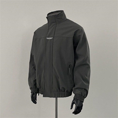 HY208LL-特P80cleanfit小众侧拉链设计美式三条杠街头机能外套，女装短外套，星座1007（原301D）