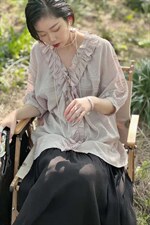 夏季新款衬衫，女装衬衫，阅上