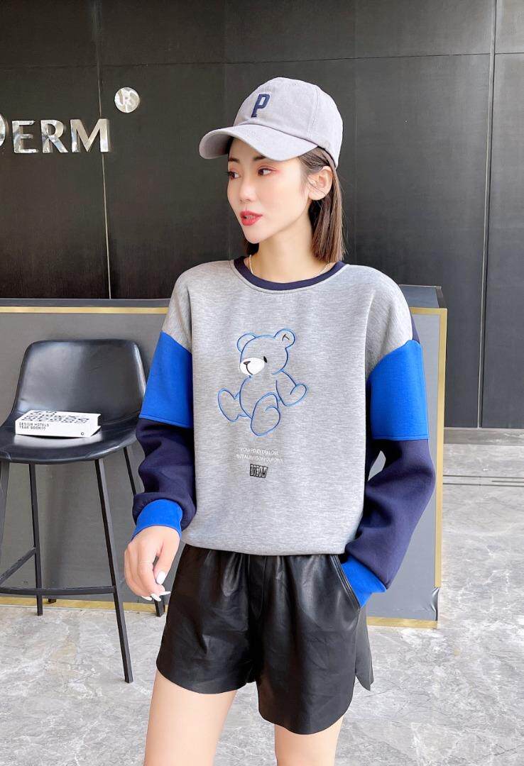 小熊空气卫衣，女装卫衣/绒衫，谷斯