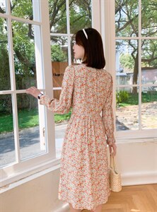 韩版甜美淑女时尚清新小碎花图片