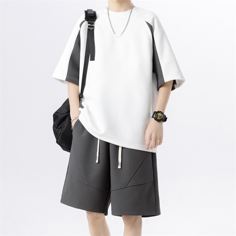 新款休闲夏季套装,男装休闲套装,星座1106-2（原1111B）