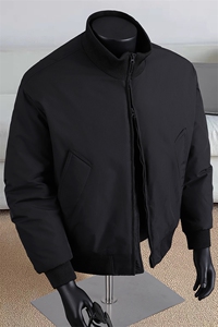 冬季美式高街立领棒球棉服飞行夹克棉衣短款外套男MY1030-P65图片