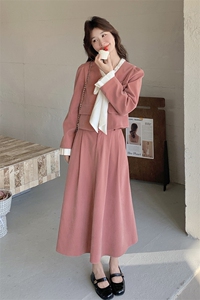 现货-粉色丝绒套装203-8868-P165-K238图片