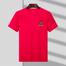2023夏新款男士圆领短袖t恤潮流修身半袖冰丝上衣服时尚男装体恤，男装T恤，电商B212（原钱塘6029）