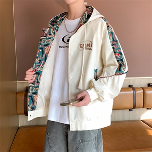春秋季绣花外套男女同款新款美式夹克XZ102B-1-JK2521P85图片