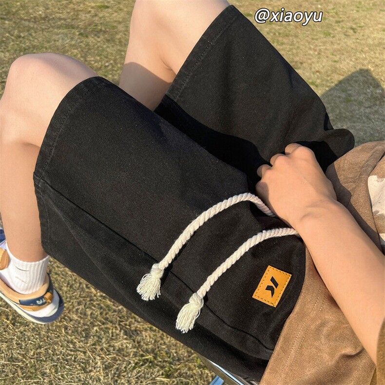 XZ616夏季新款麻绳贴标牛仔裤休闲短裤TY815P45控58,男装牛仔裤,星座512A（原616）