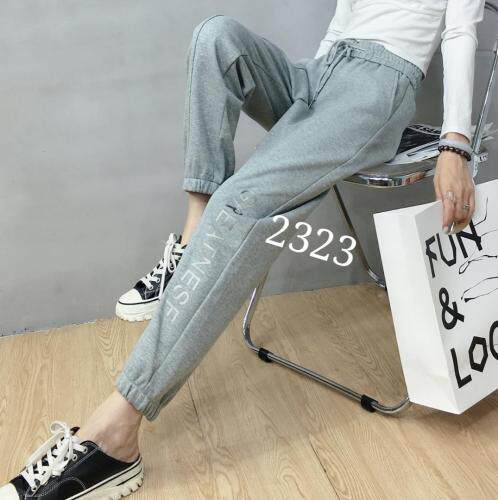 印花收口卫裤，女装休闲裤，帝瀛 DY