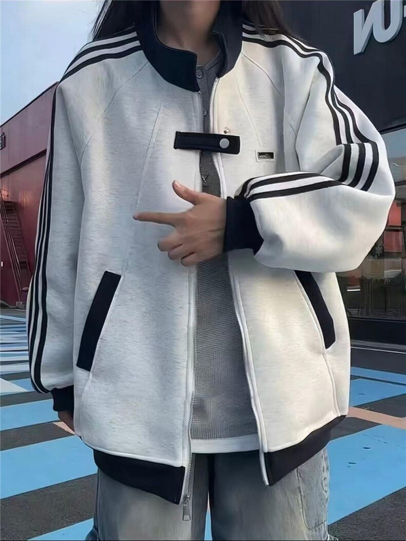 现货！秋季新款夹克美式百搭男女款外套-EX51159-特批60,男装夹克,电商A061