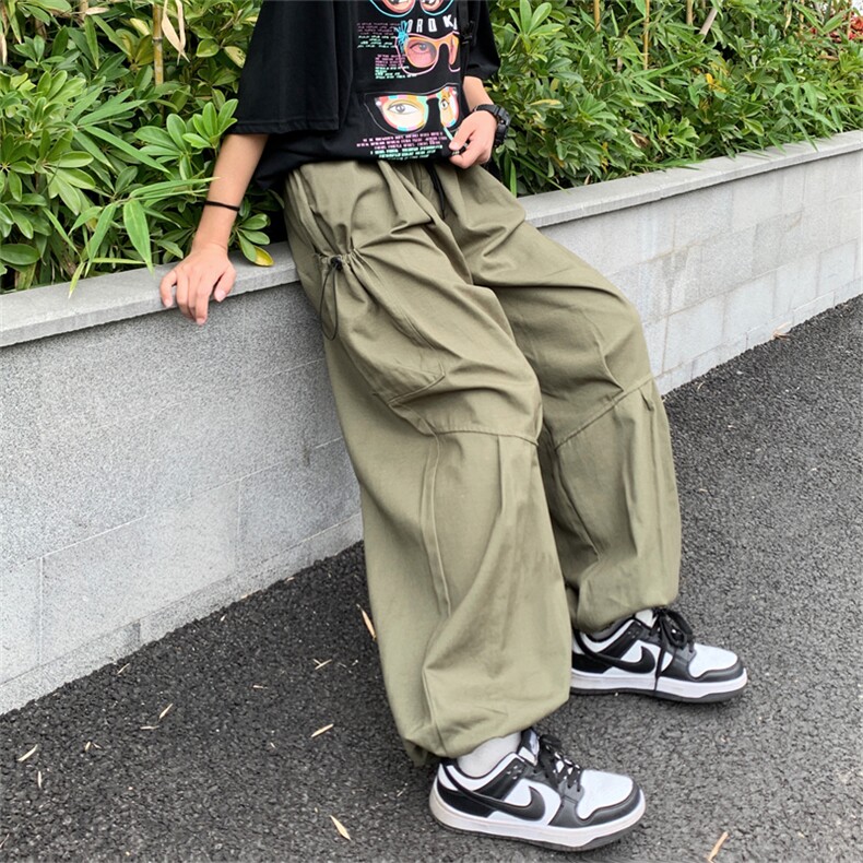 218-1-P46-CKK66夏季宽松休闲裤图片