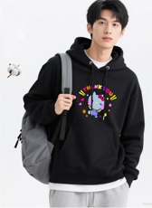 2025年秋季通勤长袖时尚的通勤简约休闲，女装卫衣/绒衫，花可