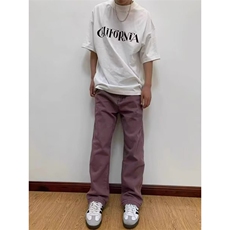 1506/Q99080/P39港风潮男夏季新款嘻哈ins潮高街潮流痞帅长裤，男装休闲裤，星座1506
