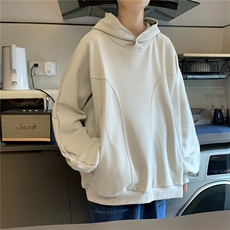 重磅卫衣男生2024年秋冬季新款痞帅帽衫衣服连帽外套男款A211/P60，女装短外套，星座506
