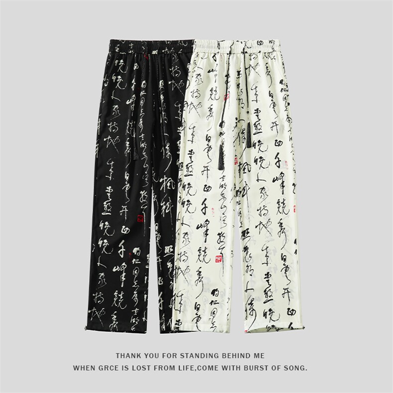 特批P32无差价2024夏季新款面料：聚酯纤维K1373，男装休闲裤，电商A082