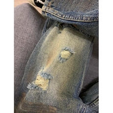 【有货】美式高街复古破洞牛仔裤男水洗做旧裤子NZ010LL-特P55，男装牛仔裤，星座1007（原301D）