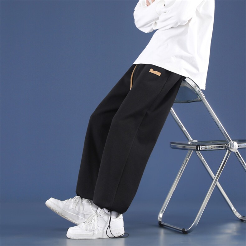 2023秋冬舒适百搭显瘦休闲卫裤WK78特批32-加绒特批38,男装休闲裤,星座718-1