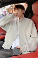 数据款男拉链衫毛衣开衫针织衫外套225-2-615-P55，男装针织衫/毛衣，星座225-2