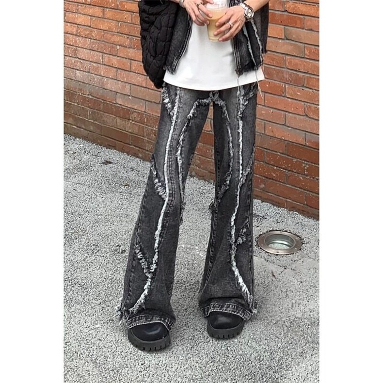 牛仔外套P73+牛仔裤P60两件套男TZ123-P133,男装牛仔裤,星座313A(原308A-2)