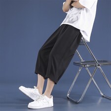 2023新款冰丝裤男超薄款速干七分休闲运动裤  2077-特批20图片