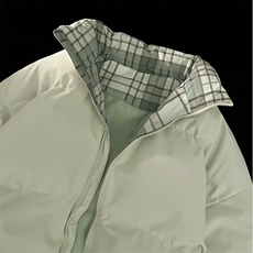 抖音得物美式潮流高品质格子三防加厚羽绒棉衣外套棉服MY5555-P68，男装棉衣，星座610B-1
