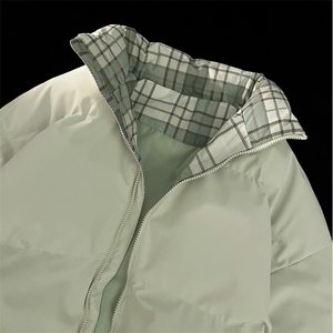 抖音得物美式潮流高品质格子三防加厚羽绒棉衣外套棉服MY5555-P68图片