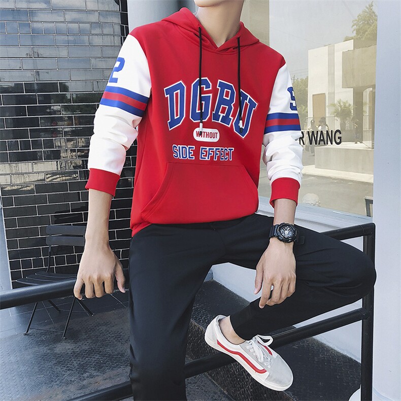 有报告卫衣套装男士一套衣服潮流帅气运动外套DS160T,男装卫衣,电商A102