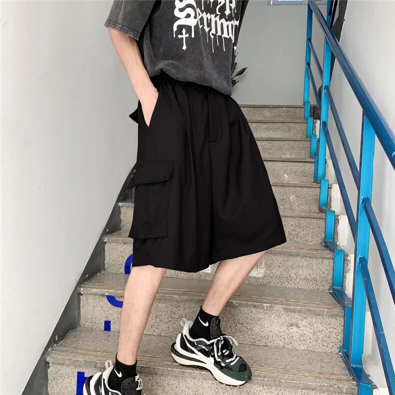 男夏季新款冰丝半松紧工装短裤DK511P35,男装休闲裤,星座1116-2
