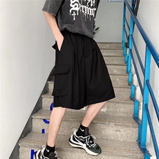 男夏季新款冰丝半松紧工装短裤DK511P35，男装休闲裤，星座1116-2
