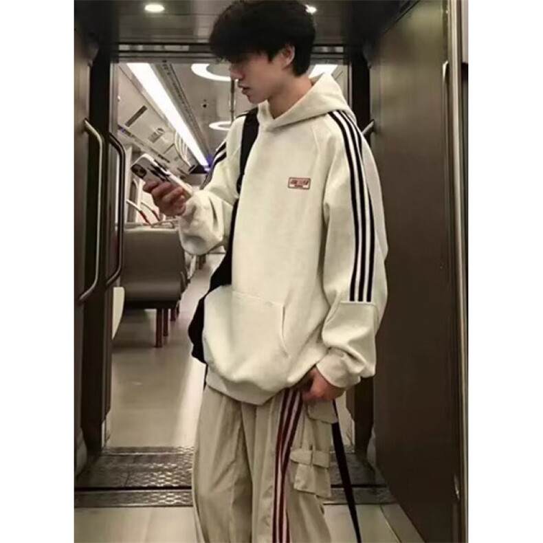 秋冬新款港风情侣连帽卫衣外套男生痞帅高街上衣服WY39,女装短外套,星座1116A（原606A-3）
