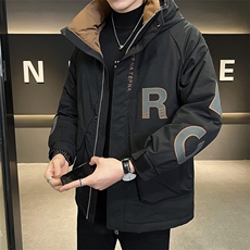 店主风50%灰鸭绒2022冬装新款派克服羽绒服男连帽YR228039，男装羽绒服，电商D240-242