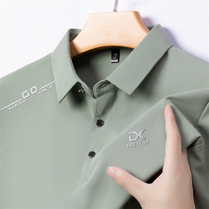 2026新款男士长袖t恤春秋衣翻领秋季上衣服打底衫polo衫体恤潮流,男装T恤,电商B212（原钱塘6029）