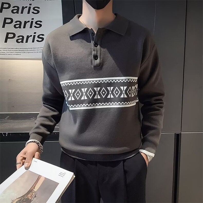 美式毛衣男慵懒风休闲针织衫S576P45,男装针织衫/毛衣,星座1116-2