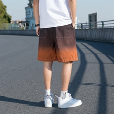 夏季新款渐变五分裤嘻哈青少年街头短裤男A305-KX2058-P25，男装休闲裤，电商B306