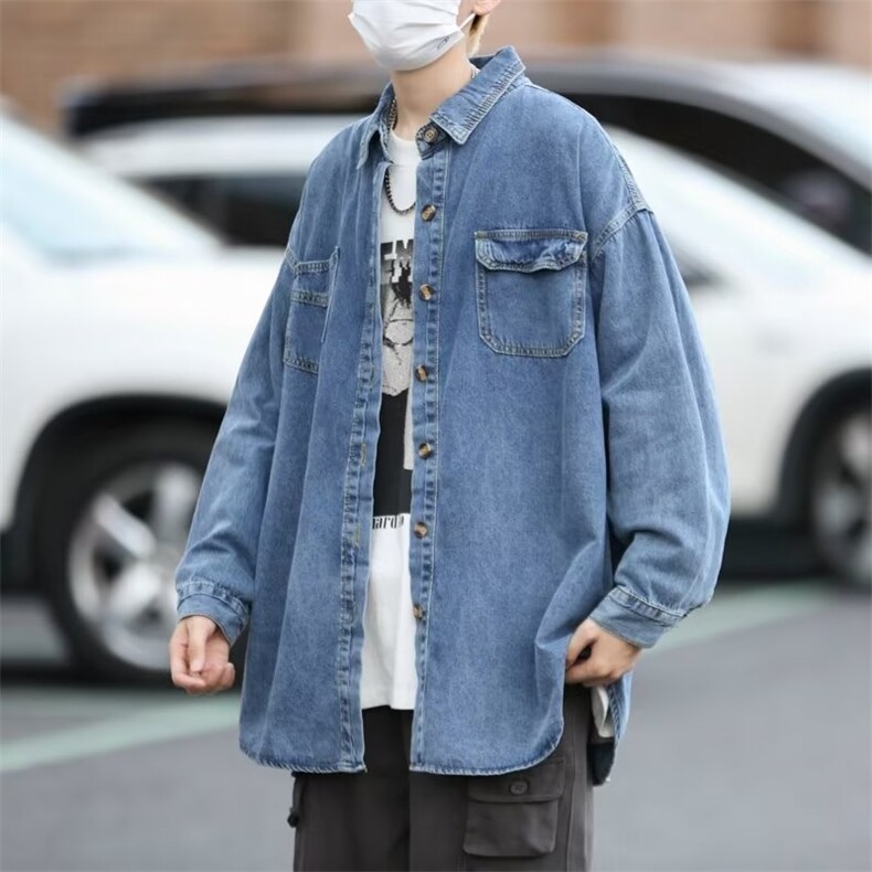 男秋季2023新款长袖夹克外套J2063P55图片