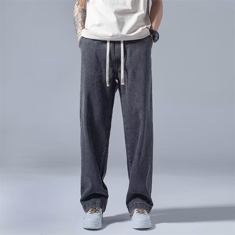 青春流行ins男直筒水洗牛仔裤G6060P35,男装牛仔裤,星座1116-2