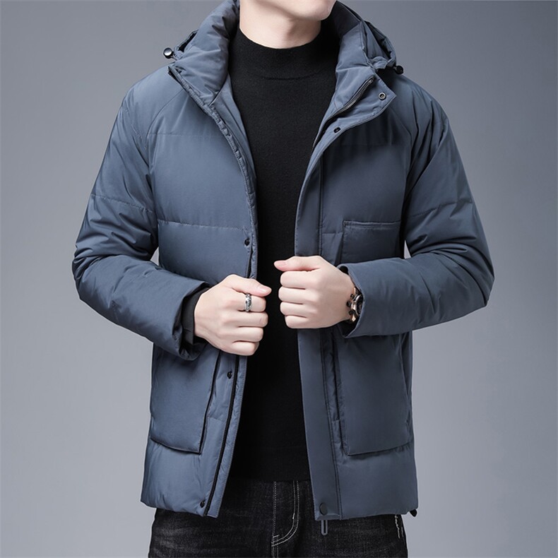 CD2099钱塘2020-2秋冬新款中老年男士休闲连帽羽绒服外套P265图片