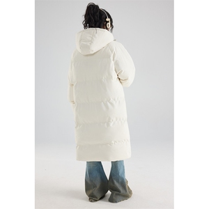 秋冬季长款棉服新防寒棉衣外套2025过膝棉袄宽松 HZ8817-P108图片