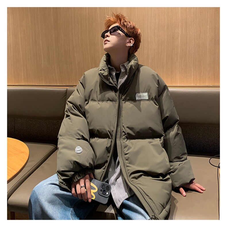 M882-P82美式宽松型立领面包服棉衣外套,男装棉衣,星座1501-1