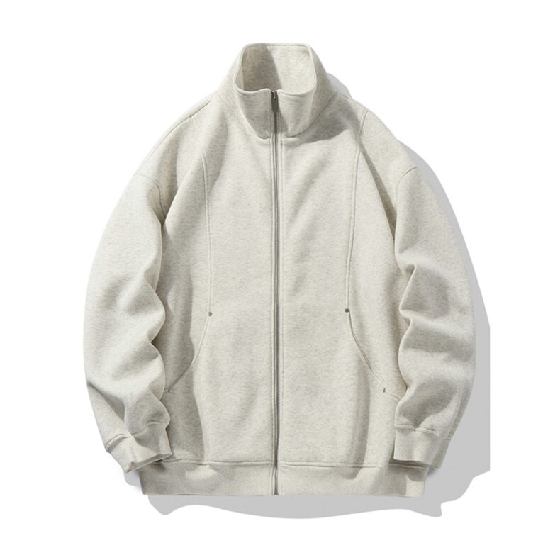 重磅400克美式连帽卫衣外套男女秋季高级感宽松外套P70X118，女装短外套，星座803